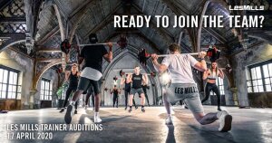 Auditie voor Les Mills National Trainer 2020